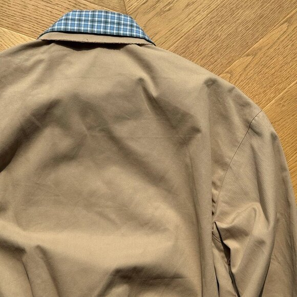 Miu Miu Women's Casual Zip-Collar Faux Two-Piece Jacket — Beige - Picture 4 of 6